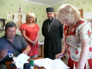священики УГКЦ освятили територію під будову реабілітаційного центру для українських воїнів